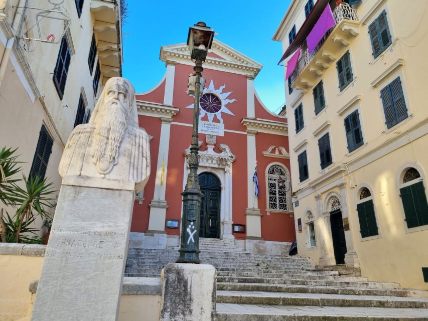 Corfu: Small Group City Walking Tour - Seeing the Old Fortress from the city side