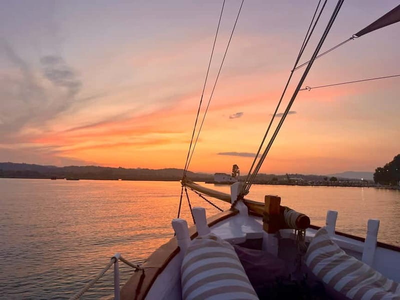 Corfu: Sunset Cruise on a Traditional Wooden Sailing Yacht - Key points at a glance