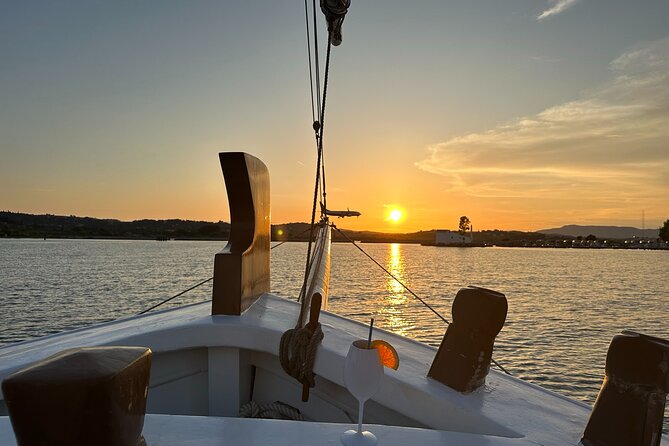 Corfu: Sunset Cruise on a Wooden Vessel with Cocktails & Bites - The Old Fortress from the Ionian Sea