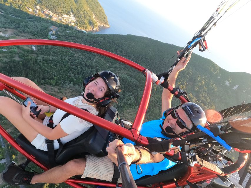 Corfu: Tandem Paratriking Flight over Corfu - Finding the launch point near Ermones