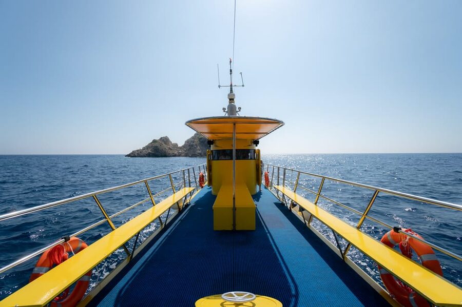 Corfu: Underwater Cruise in Paleokastritsa - Paleokastritsa from the water