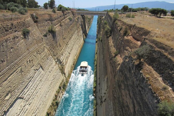 Corinnt Canal, Epidaurus, Nafplio and Mycenae, Private Day Tour - What the private vehicle adds