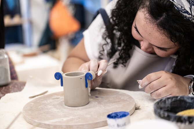 Create and paint your own ceramic piece in a workshop in Athens - Shaping your mug, bowl, vase, or pot