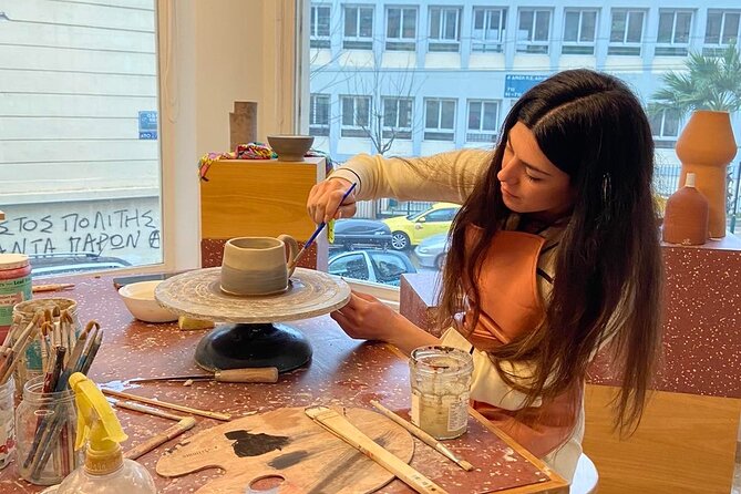 Create and paint your own ceramic piece in a workshop in Athens - What the $60.34 price includes