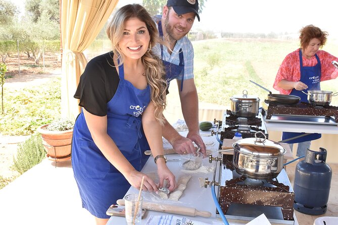 Cretan Cooking Class and Olive Oil Tasting - Cooking with a Cretan family near Mires