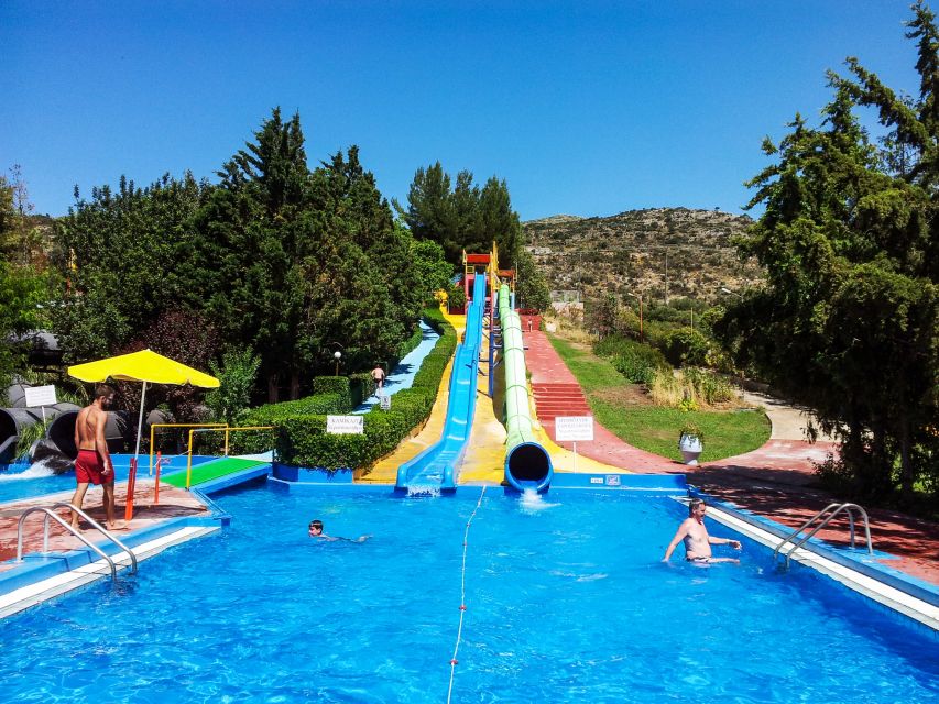 Crete: Acqua Plus Water Park Entrance Ticket with Transfer - Pools, lazy river, and the quieter side of the park