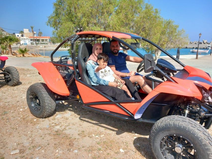 Crete buggy safari - Returning by the coast to Potamos Beach