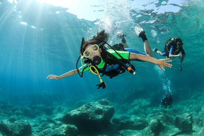 Crete-Chania: Snorkeling & Scuba Dive for Beginners by Boat - The open-water session at 9 to 10 meters