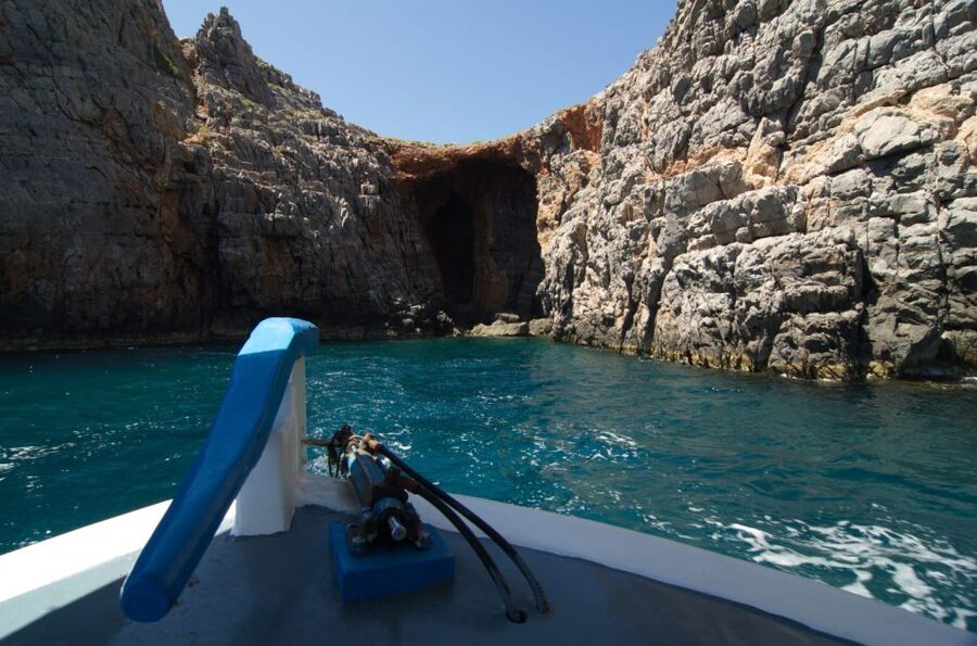 Crete: Fishing & Swimming Boat Cruise with Lunch & Drinks - Fresh fish lunch prepared on board