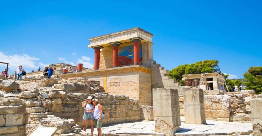 Crete: Knossos E-Ticket with Audio Guide & Optional Museum - Starting at Knossos at 8:00 or 10:00