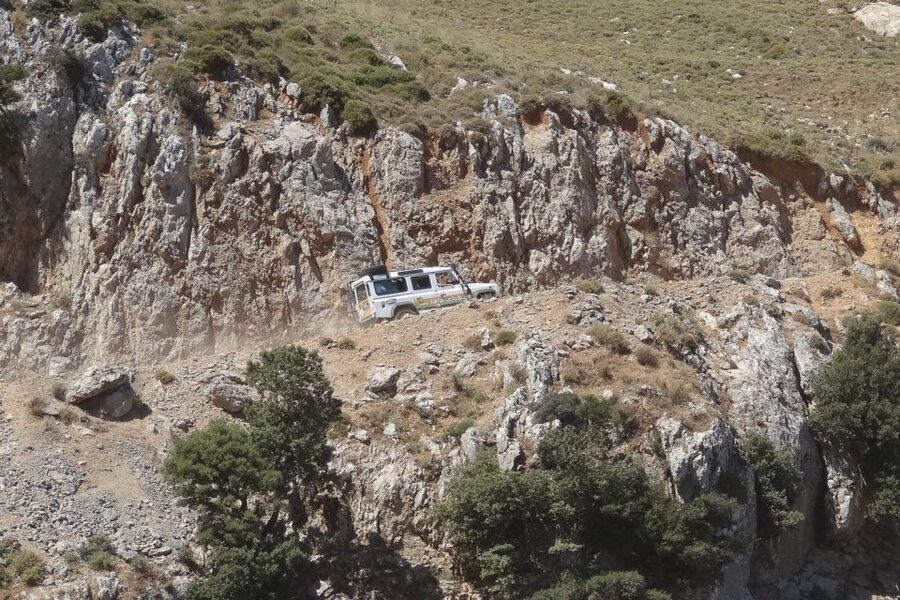 Crete: Land Rover Safari on Minoan Route - Lassithi Plateau from above