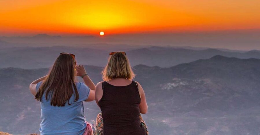 Crete: Land Rover Safari with Sunset Viewing, Dinner, & Wine - Prosecco, fruit, and the main sunset viewpoint
