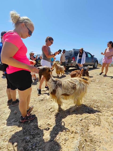 Crete: Lasithi Plateau Zeus Cave Guided Jeep Safari Tour - From resort roads to the Aposelemis Dam