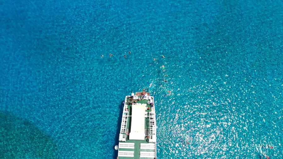 Crete: Mirabello Bay Cruise with Onboard Cocktail - Kolokytha Beach and the First 75 Minutes in the Water