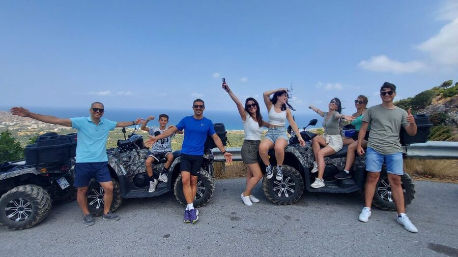 Crete: Off-Road Quad Safari with Lunch/Dinner - Prophet Elias and the first hill climb