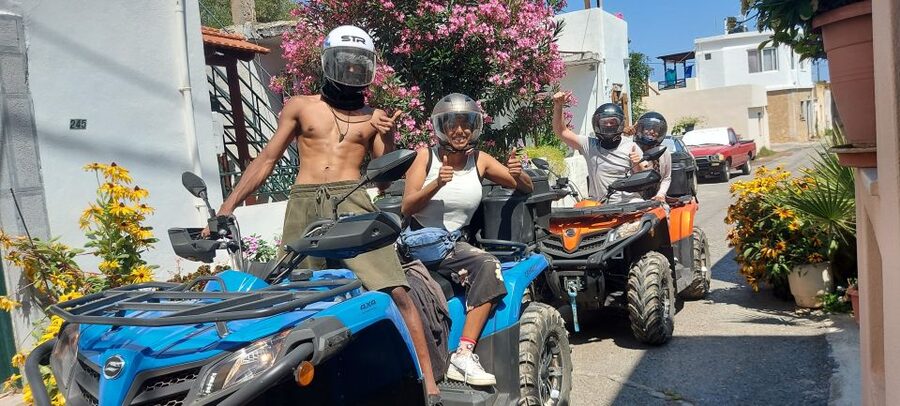 Crete: Off-Road Quad Safari with Lunch/Dinner - Milatos village and its old cave