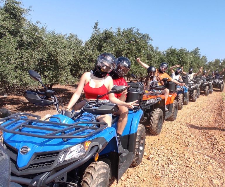 Crete: Off-Road Quad Safari with Lunch/Dinner - The coast, Milatos Beach, and traditional villages