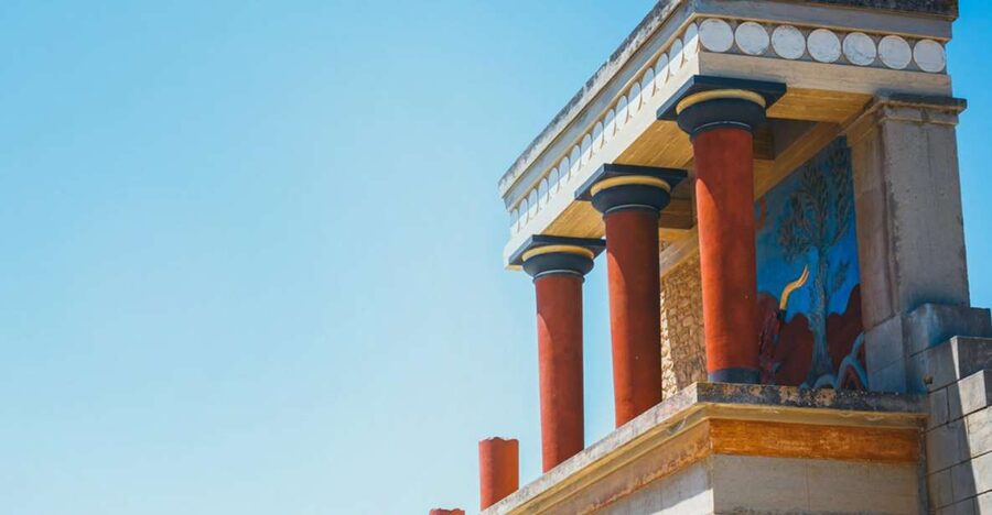Crete: Palace of Knossos E-Ticket and Audio Guide - Getting through the entrance without wasting time