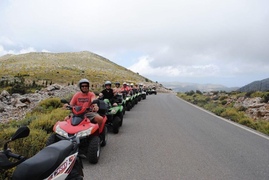 Crete: Quad Off-Road Tour to Villages with Hotel Transfers - Mochos, Potamos Beach, and the final stretch