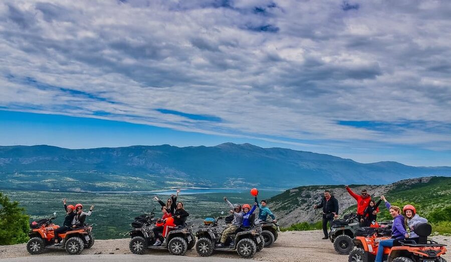 Crete: Quad Safari with Lunch and Swimming in Malia - From olive groves to the Vrachasi hills