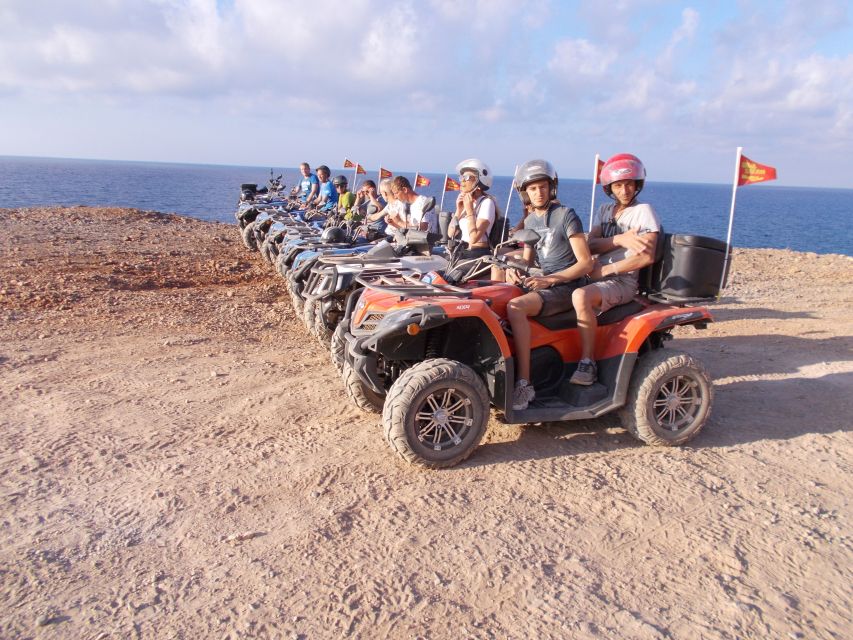 Crete: Quad Safari with Monastery, Malia Palace and Lunch - Getting comfortable on the 520cc ATV