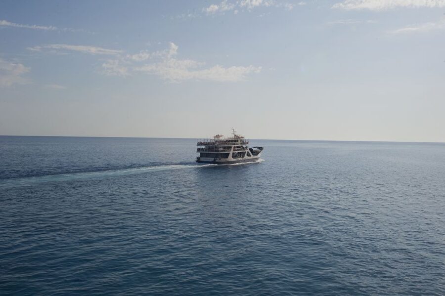 Crete: Samaria Gorge Hike - The ferry to Sfakia and the long return