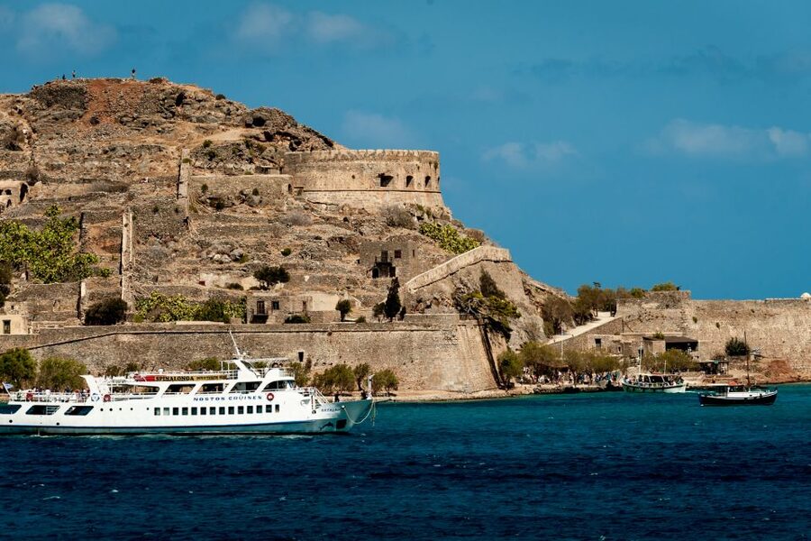 Crete: Spinalonga, Elounda, & Agios Nikolaos Boat Tour & BBQ - Walking through Spinalonga’s Venetian Fortress
