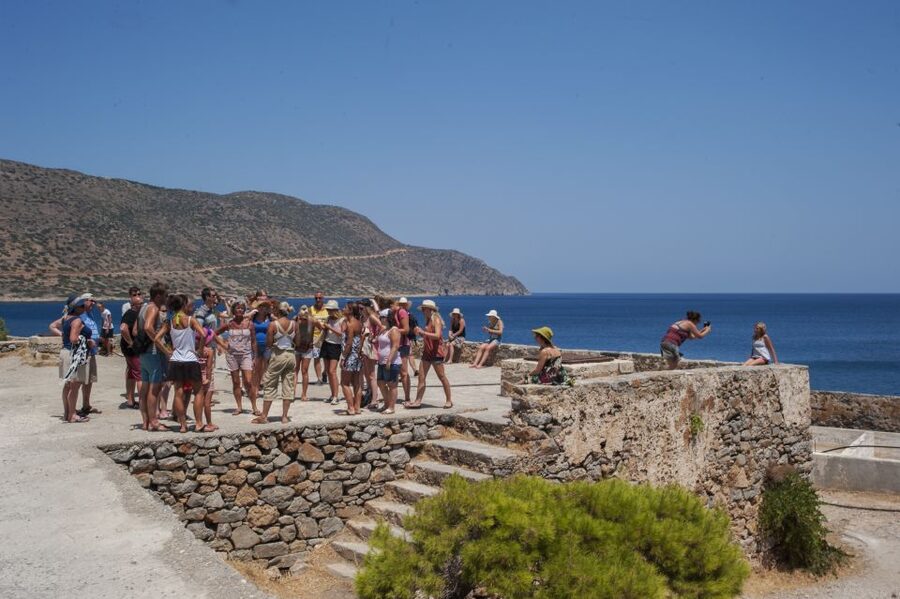 Crete: Spinalonga, Elounda, & Agios Nikolaos Boat Tour & BBQ - The olive oil stop between Elounda and Agios Nikolaos