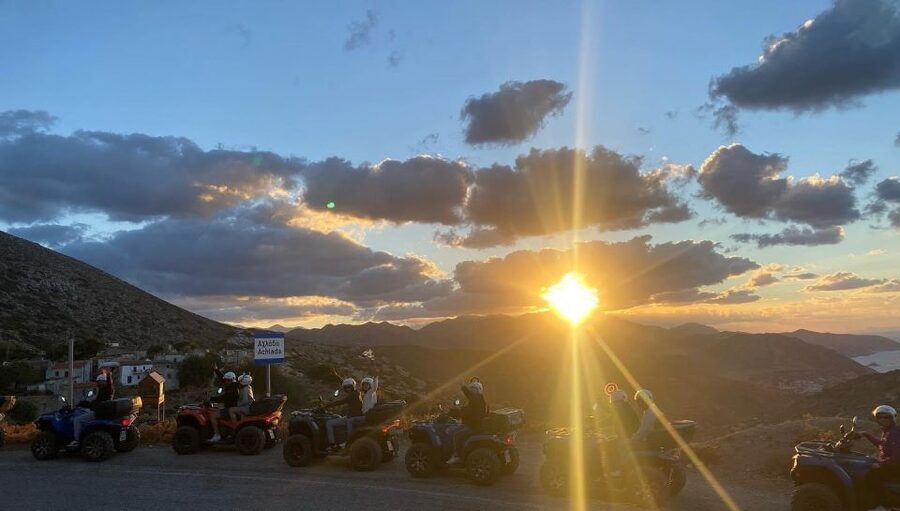 Crete: Sunset or Morning Quad with Local Products Tasting - Key points to know before booking