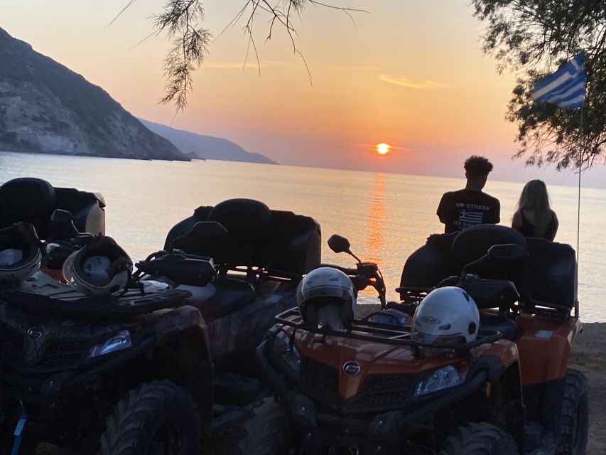 Crete: Sunset or Morning Quad with Local Products Tasting - The driving lesson gives you time to get comfortable