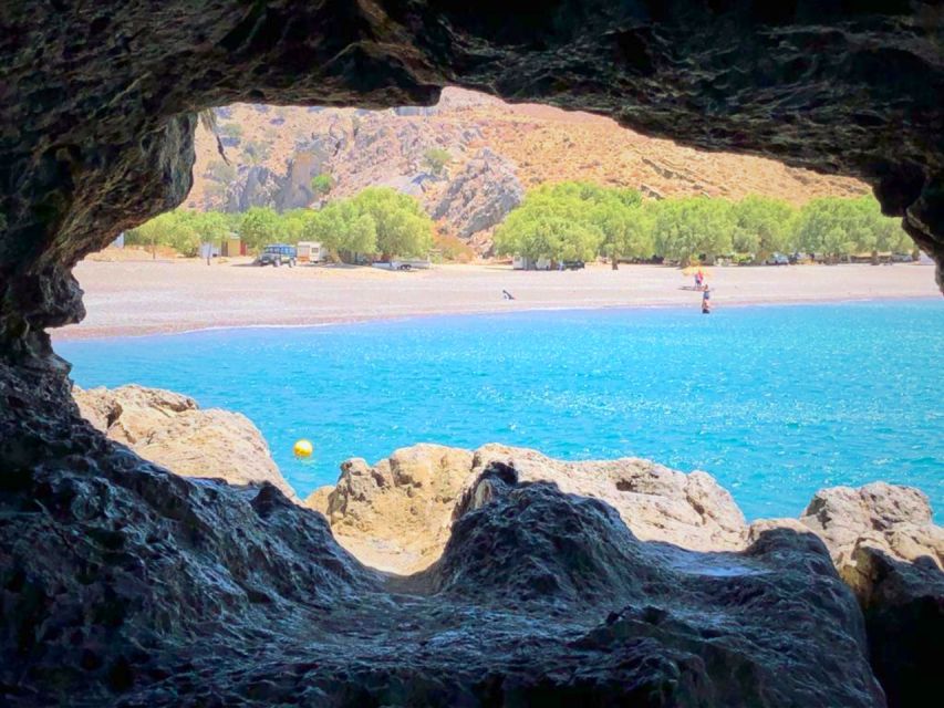 Crete: Trypiti Beach Off-Road South Tour w/ Lunch & Wine - The St. Savvas canyon and the road to Trypiti