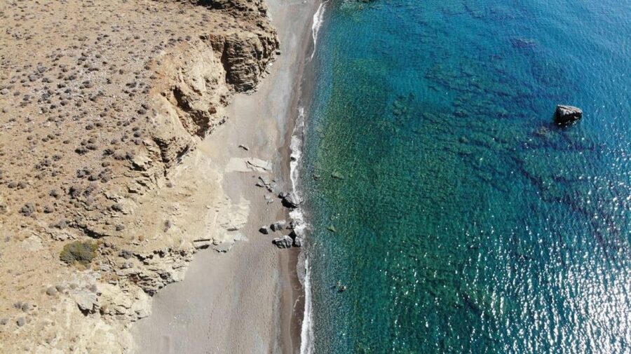 Crete: Trypiti Beach Off-Road South Tour w/ Lunch & Wine - Lunch under the wild olive trees