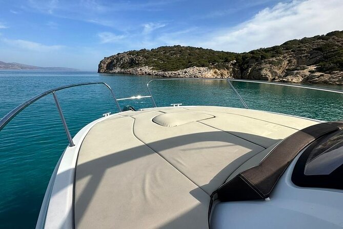 Crete Yacht Cruises 6-hours private Guided Cruise in Ag. Nikolaos - Swimming, snorkeling, and the sea scooter