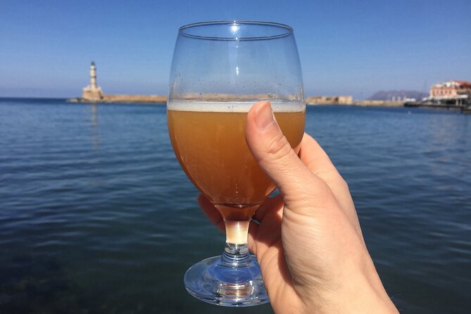 Cruise Ship Guest Beer & Food Tour - Chania Old Port - The first stop: a full tasting in Chania’s Old Town