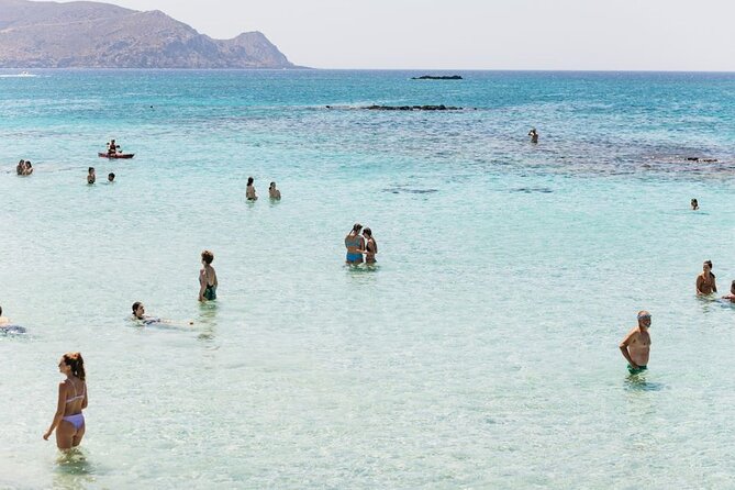 Day Trip to Elafonisi Island From Chania with English Guide - Amygdalokefali and the view over lunch