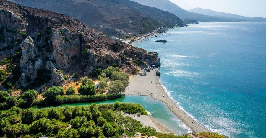 Day Trip to Preveli & Damnoni Beach & Rethymno City Tour - The 30-minute boat ride from Damnoni