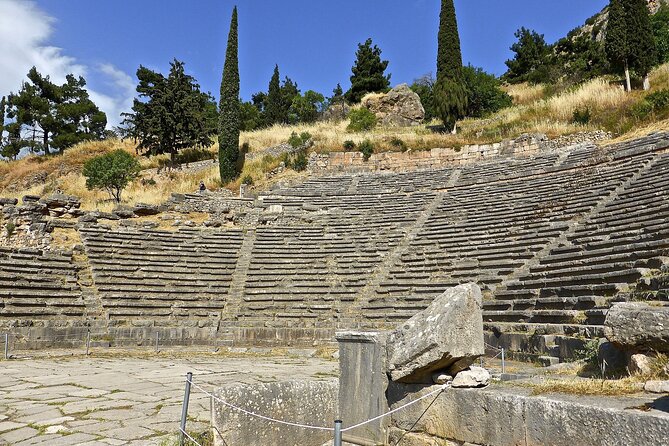 Delphi and Hosios Loukas Monastery Full Day Private Tour - The private car, pickup, and onboard comfort