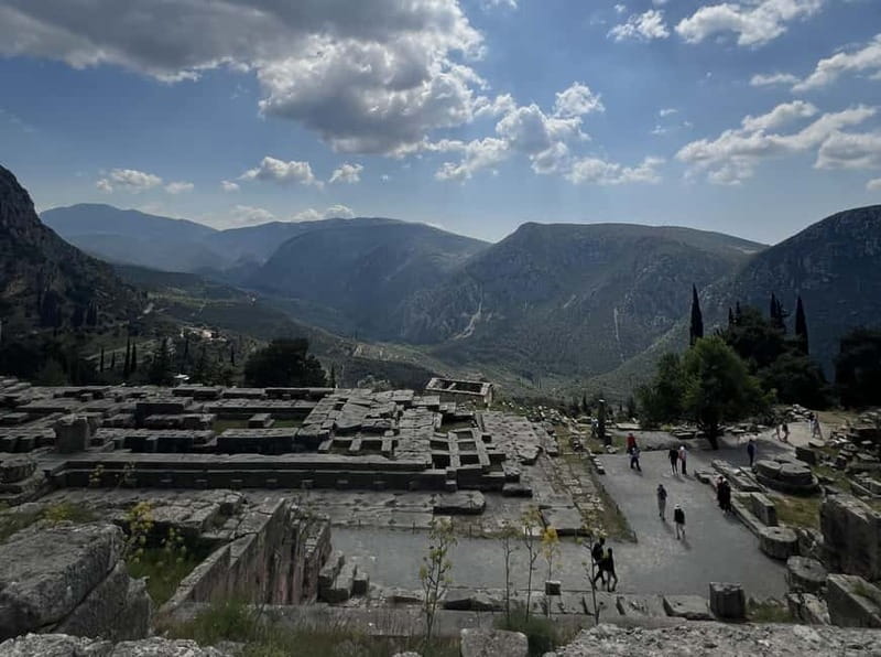 Delphi: Archaeological Site & Museum Ticket with Audio Tours - Walk upward through Apollo’s sanctuary