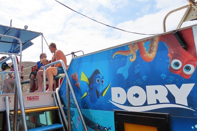 Dory's Glass Bottom Boat Adventure in Pserimos and Pserimos Beach - The short cruise from Kos Harbour