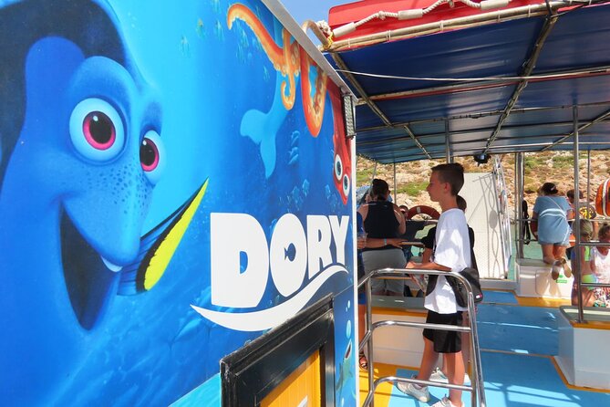 Dory's Glass Bottom Boat Adventure in Pserimos and Pserimos Beach - The glass-bottom view and the old cargo shipwreck