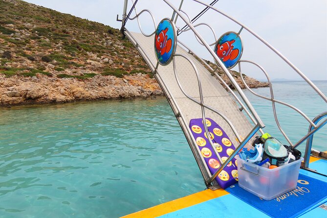 Dory's Glass Bottom Boat Adventure in Pserimos and Pserimos Beach - How this compares with a longer island cruise