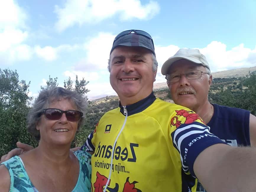 e-Bike Guided Tour to Myli Gorge with Lunch included - The ride to Roussospiti and the long lunch