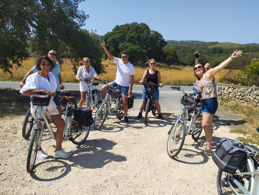e-Bike Guided Tour to Myli Gorge with Lunch included - Halevi Monastery and the church of Panagia