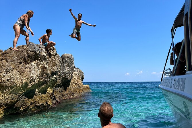 East Pelion Mini Boat Tour - The Fakistra sea cave, a short final adventure