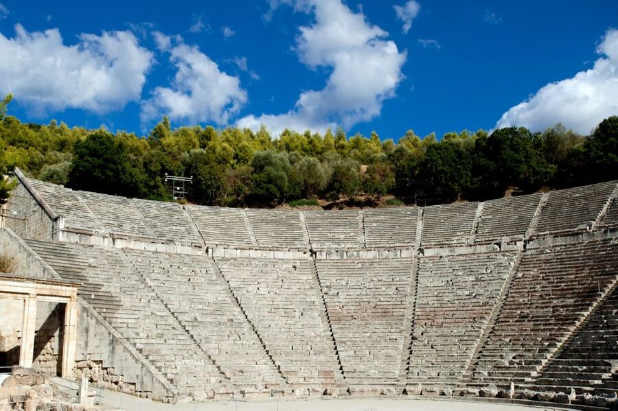 Epidaurus: Temple of Asclepius & Theatre with optional audio - Entering the Theatre Through a Timed Ticket