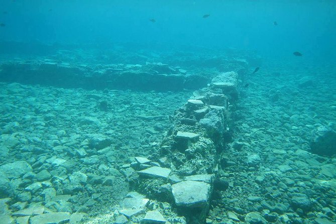 Epidavros sea kayak at the Ancient sunken city tour, small ancient theater - Paddling west toward Argolida’s Lost Atlantis