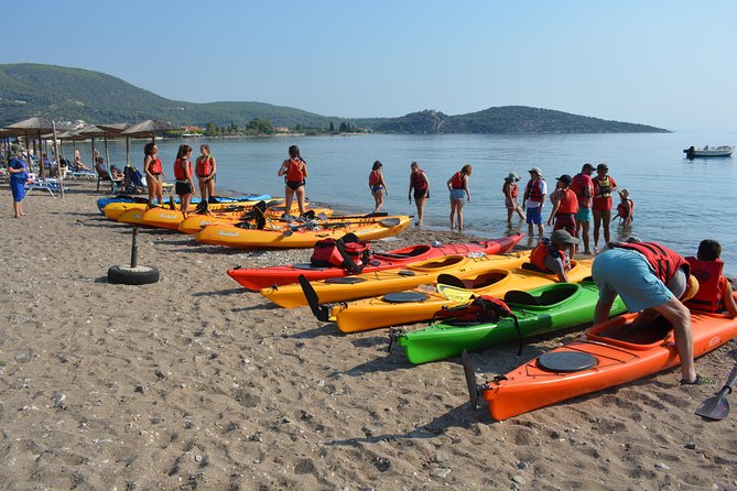 Epidavros sea kayak at the Ancient sunken city tour, small ancient theater - What the $96.75 price covers in practical terms