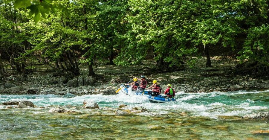 Epirus: Easy Rafting Experience on the Voidomatis River - The 20-minute transfer to Aristi Bridge
