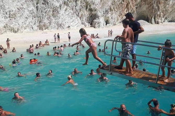 Explore Ionian Sea with its 50 shades of blue on Makedonia Palace - One boat, six Ionian highlights