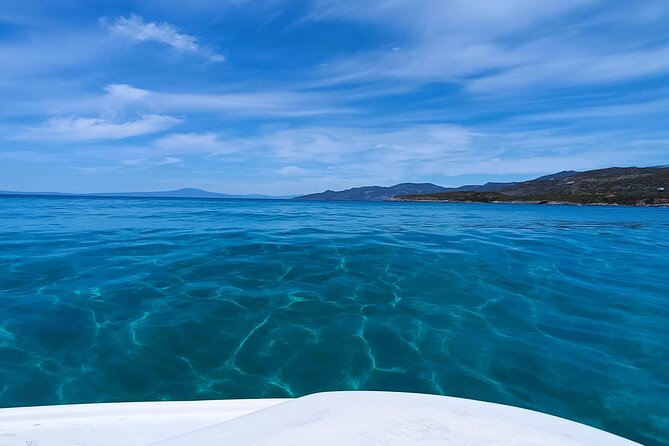 Explore Mani by boat - rent a boat in Kardamili (no licence) - Foneas blue caves and clear water